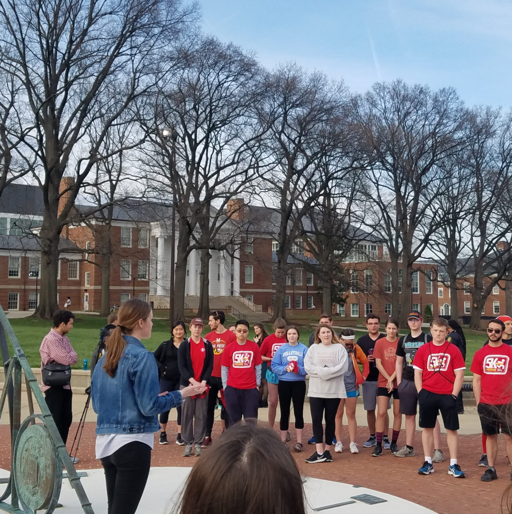 Photo from the 5k for Freedom event