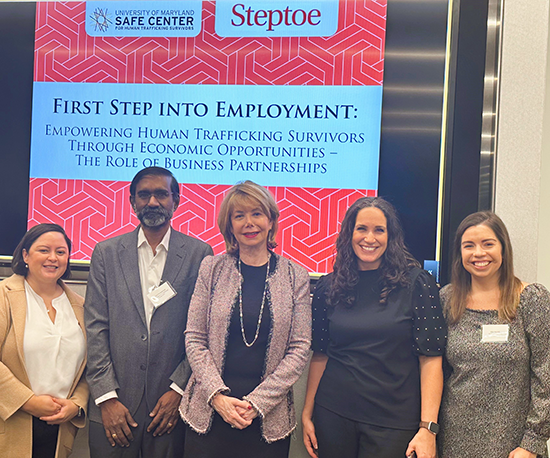 Representatives from different partnerships